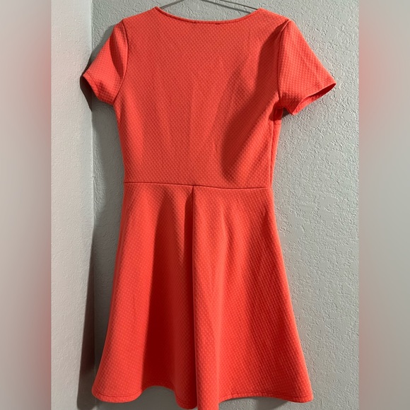 Forever 21 orange women dress - Picture 2 of 4